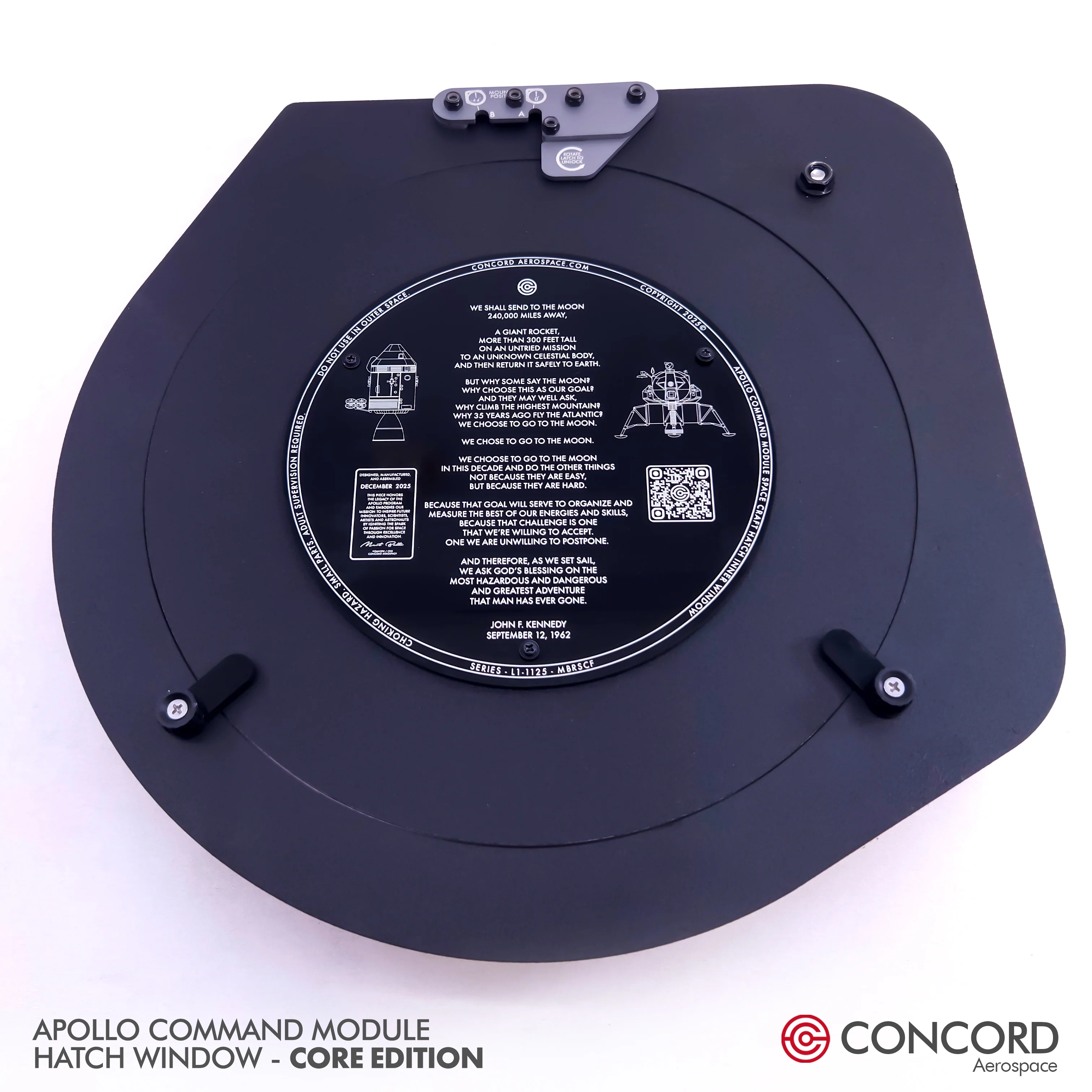 APOLLO COMMAND MODULE HATCH WINDOW — CORE EDITION - Image 8