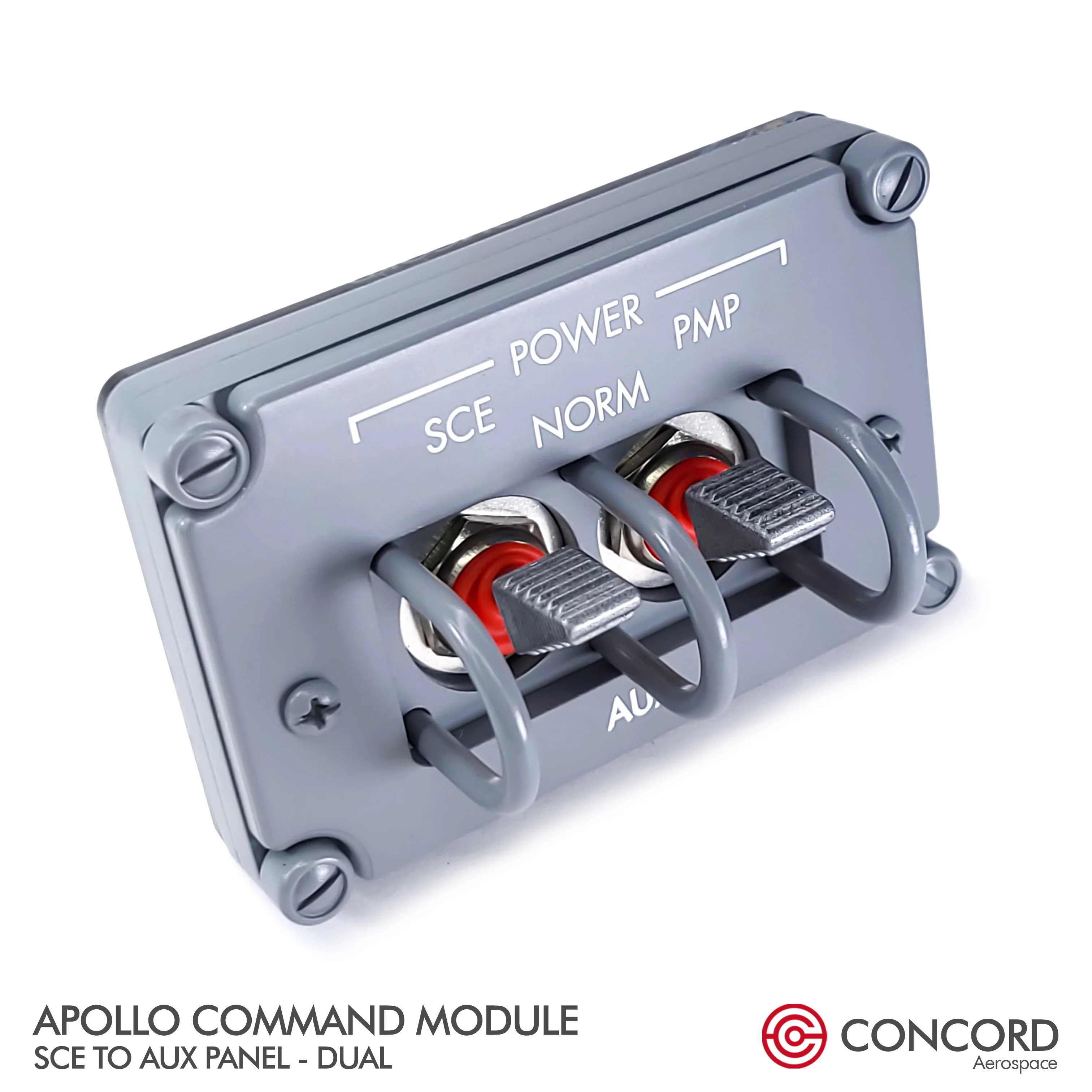 APOLLO COMMAND MODULE DUAL SWITCH PANEL - SCE to AUX - Image 7