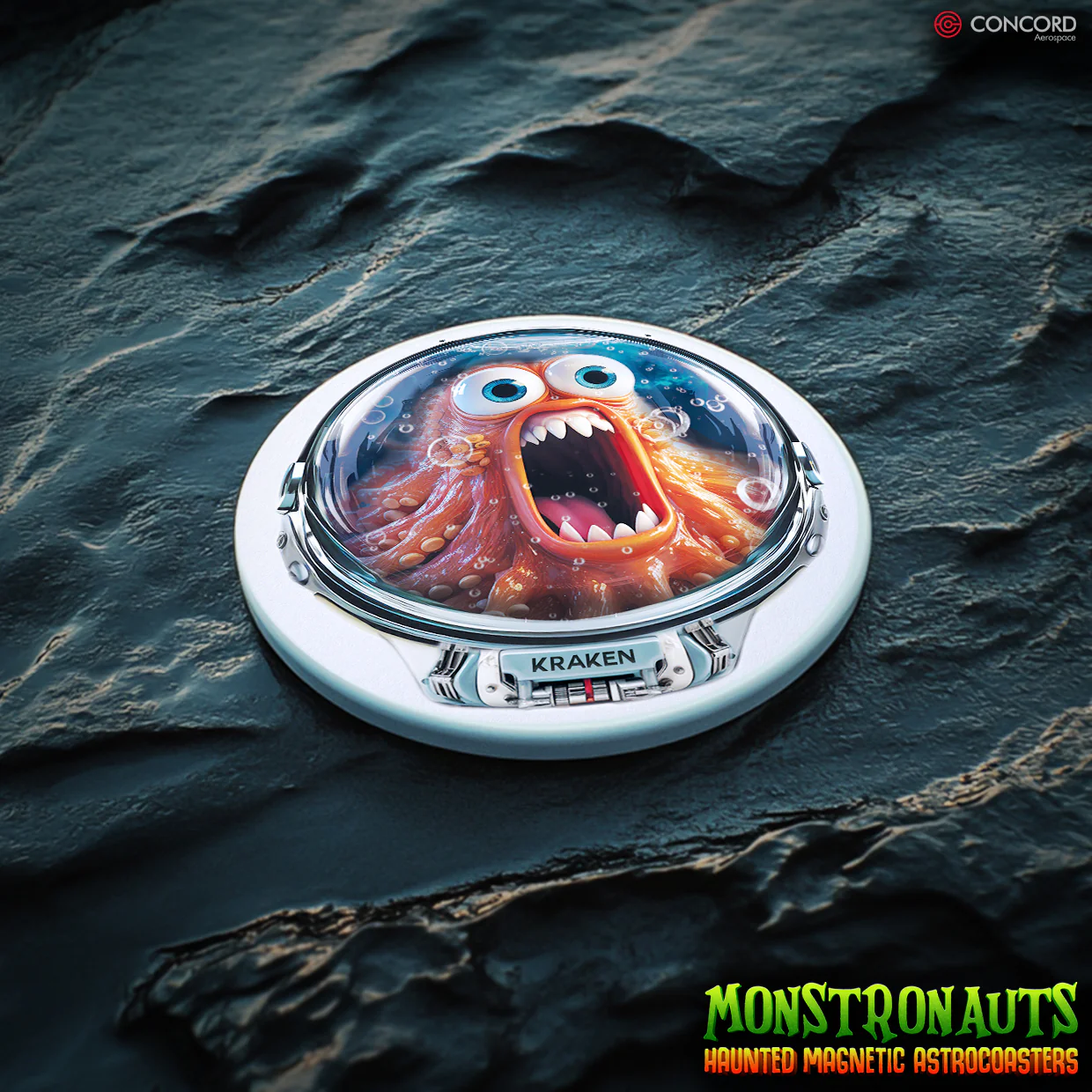 MONSTRONAUTS HAUNTED MAGNETIC ASTROCOASTERS - Image 37