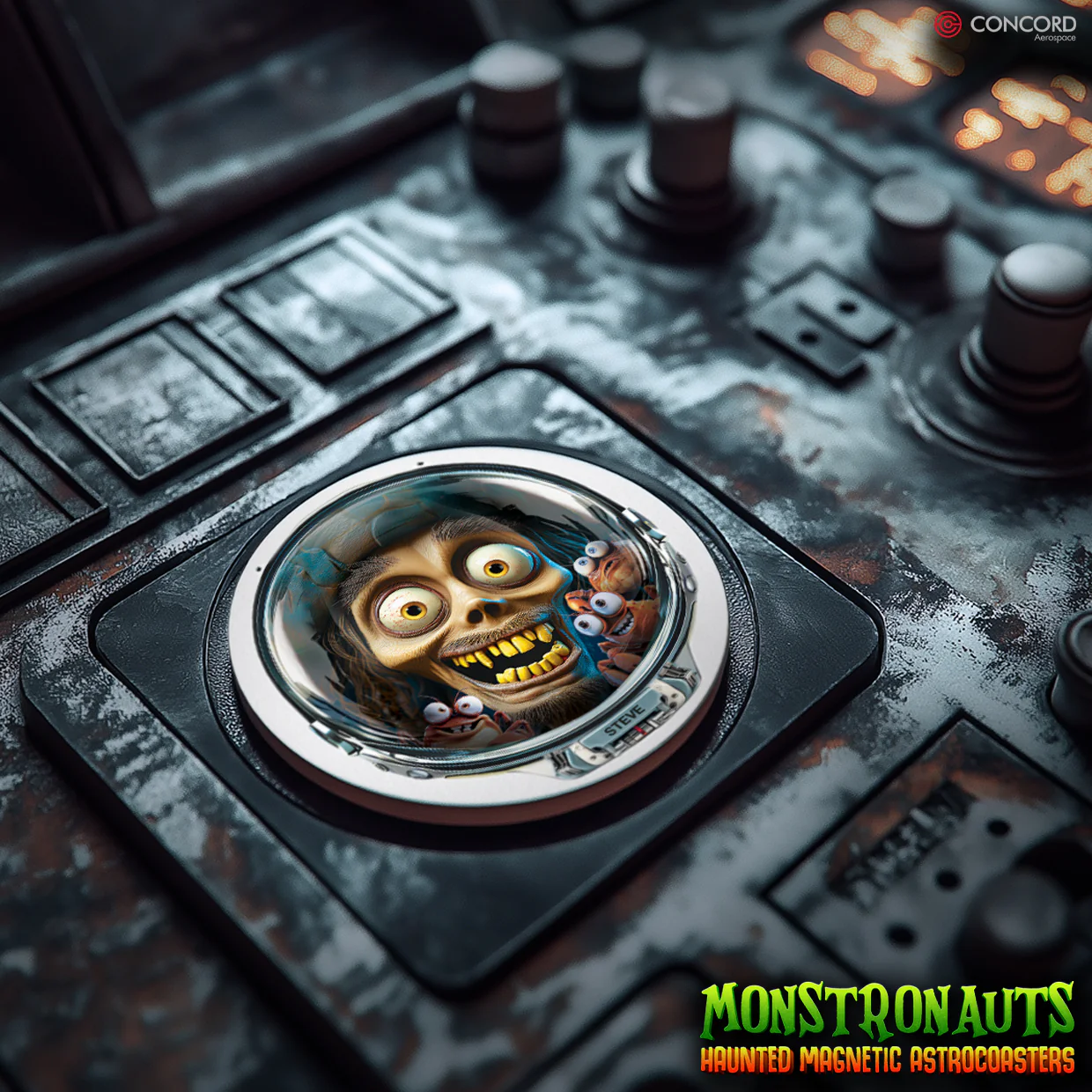 MONSTRONAUTS HAUNTED MAGNETIC ASTROCOASTERS - Image 42